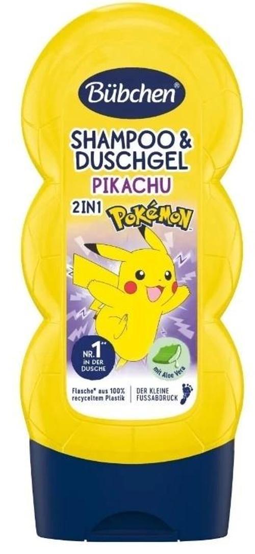 Çocuk Şampuan&Duş Jeli 2 in 1 Pokemon Pikachu 230 ml