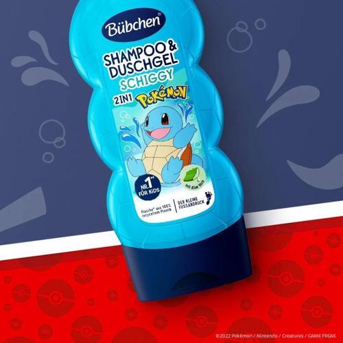 Çocuk Şampuan&Duş Jeli 2 in 1 Pokemon Schiggy 230 ml