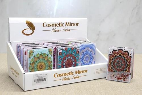 Mandala Desenli Hareketli Sulu El Aynası Alk4581