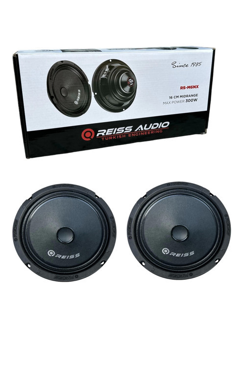 16 Cm 300W Reiss M6Nx 100 Rms Midrange