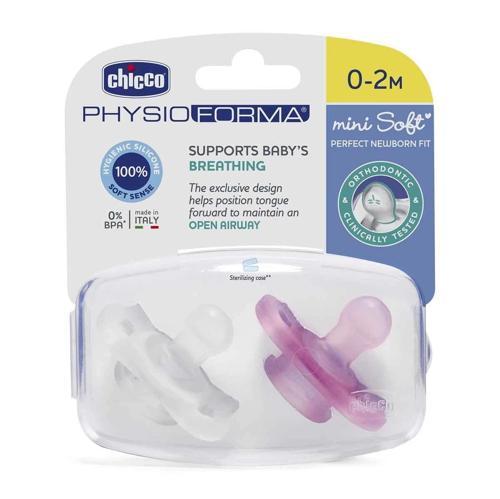PhysioForma Mini Soft 2'li Emzik 0-2 Ay Kız