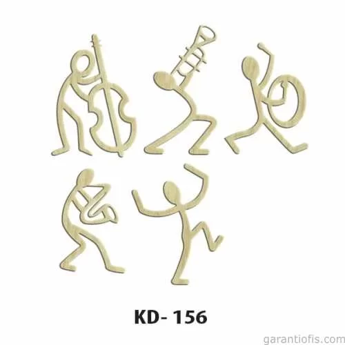 -Art KD 156 Dekoratif Mini Ahşap Obje