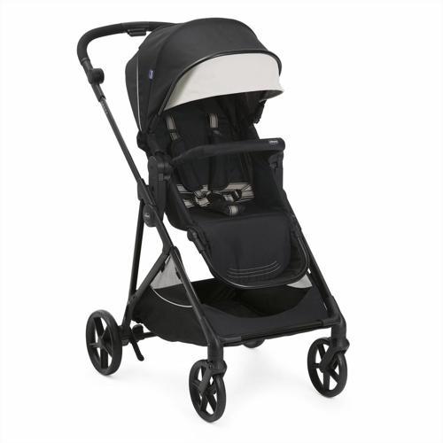 Seety Çift Yönlü Bebek Arabası - Etna Black