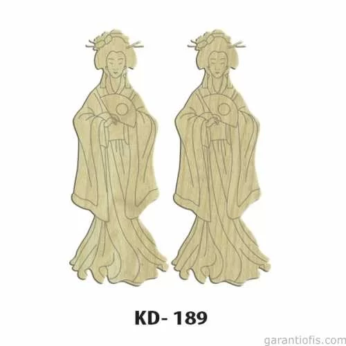 -Art KD 189 Dekoratif Mini Ahşap Obje