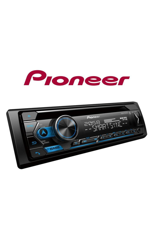 Deh-S4250Bt Bluetoth Lu 2 Anfi Çıkışlı Oto Teyp 4X50 Watt