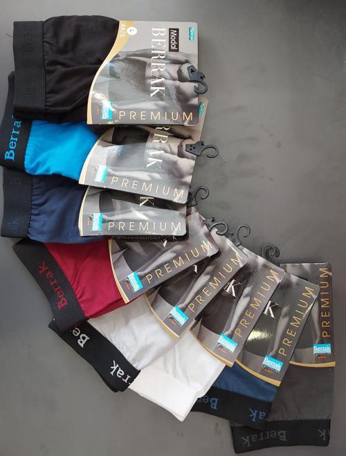 4476 ERKEK MODAL ÇOK RENKLİ LİKRALI BOXER 10 ADET