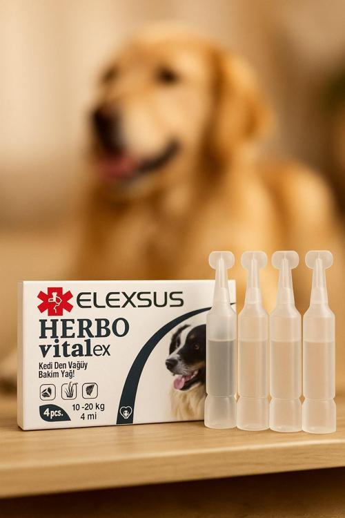 Bitkisel Köpek Yağı 4 ml – Sağlıklı Deri ve Parlak Tüyler (10-20 kg)