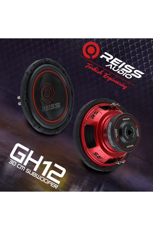 Rs-Gh12 Çift Bobin 1400Wat 350W Rms 30 Cm Subwoofer Bas D4