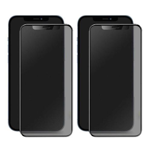 iPhone 13 Uyumlu Tam Kaplayan Gizlilik Filtreli Mat Seramik Hayalet Ekran Koruyucu x2