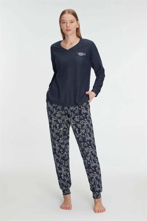 Aria's Closet Uzun Kol Sweatshirt Pantolon Pijama Takımı