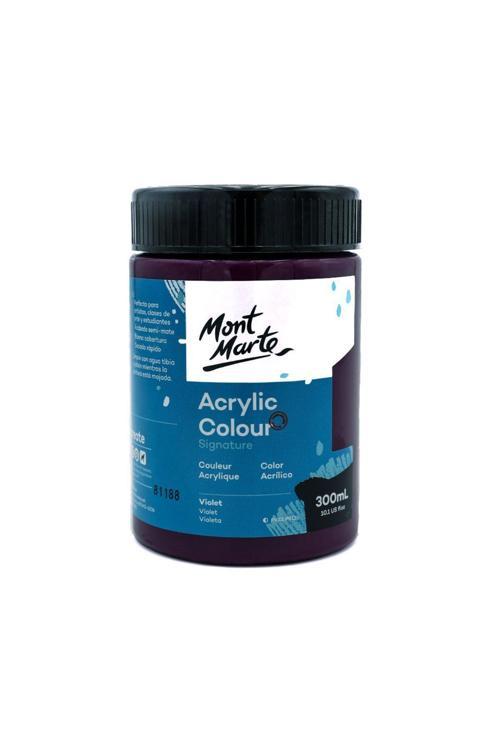MM Akrilik Renkli Boya Signature 300ml - Violet