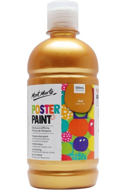 MM Poster Boyası 500ml - Gold