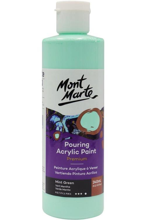 MM Dökme Akrilik Boya Premium 240ml - Mint Green
