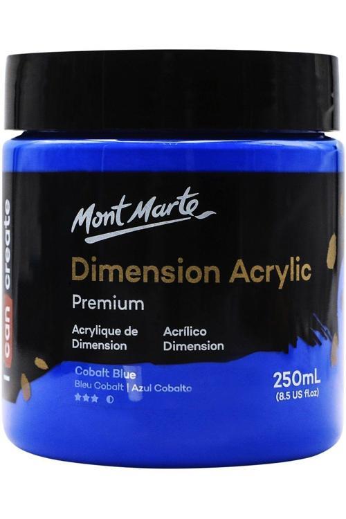 MM Premium Dimension Akrilik 250ml - Cobalt Blue