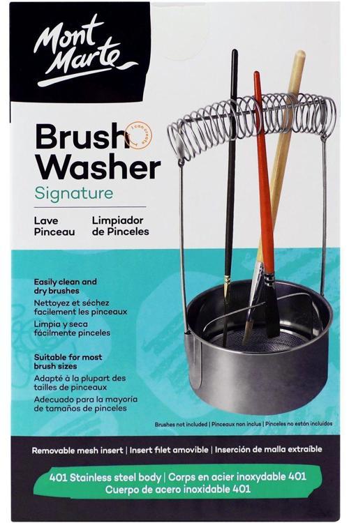 MM Paslanmaz Fırça Yıkama Kutusu Signature