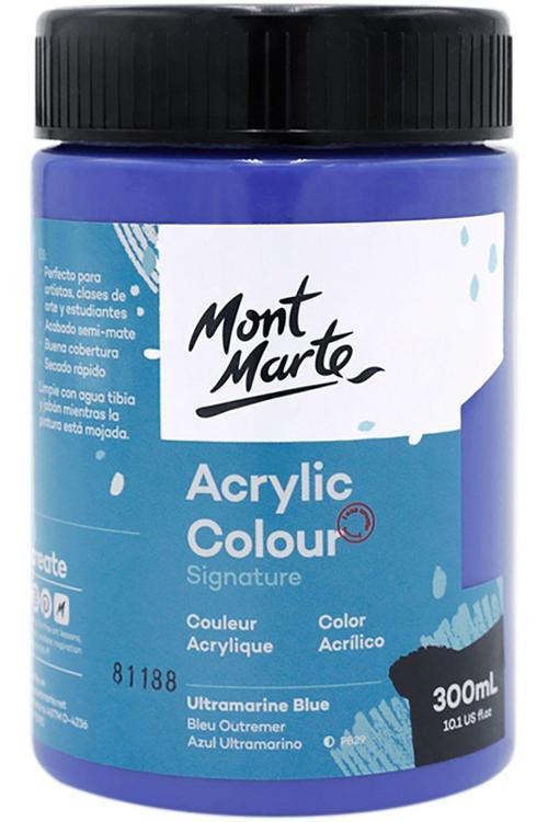 MM Akrilik Renkli Boya Signature 300ml - Ultramarine Blue