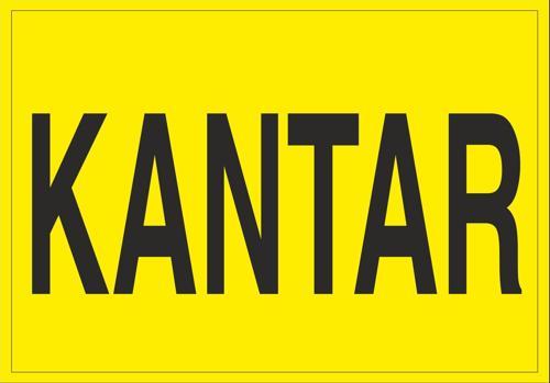 Kantar Uyarı Levhası