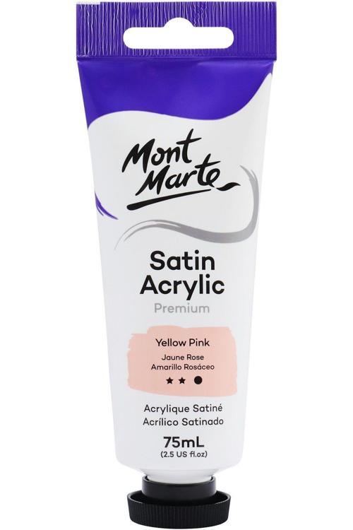 MM Premium Saten Akrilik 75ml - Yellow Pink