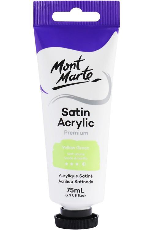 MM Premium Saten Akrilik 75ml - Yellow Green