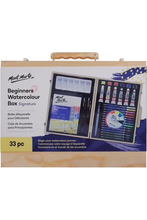 MM Başlangıç Seviyesi Sulu Boya Kutusu 33 Parça