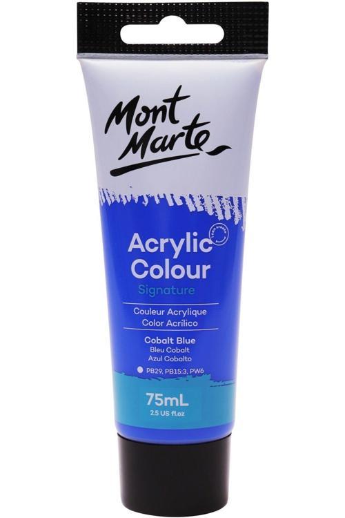 MM Akrilik Renkli Boya Signature 75ml - Cobalt Blue