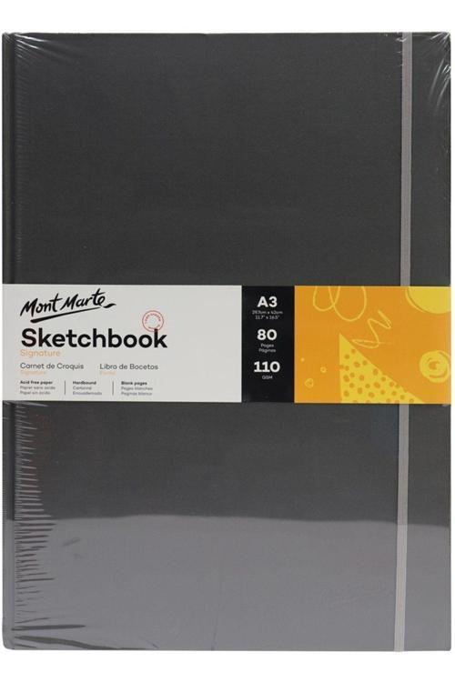 MM Ciltli Eskiz Defteri Signature 110gr A3