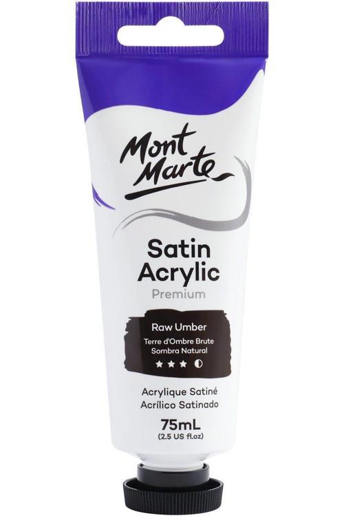 MM Premium Saten Akrilik 75ml - Raw Umber