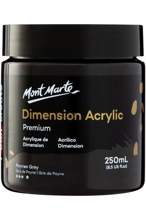MM Premium Dimension Akrilik 250ml - Paynes Gri