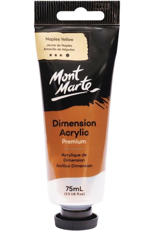 MM Premium Dimension Akrilik 75ml - Naples yellow