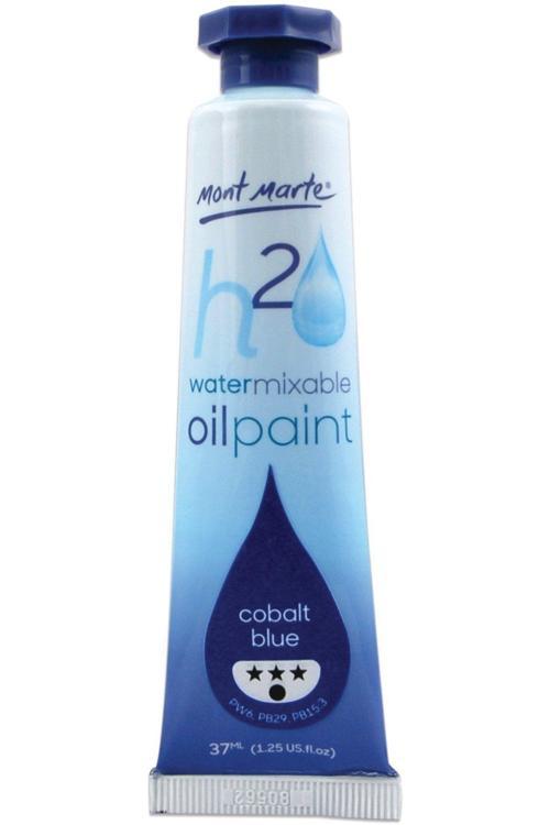 MM Suyla Karıştırılabilir Yağlı Boya 37ml - Cobalt Blue