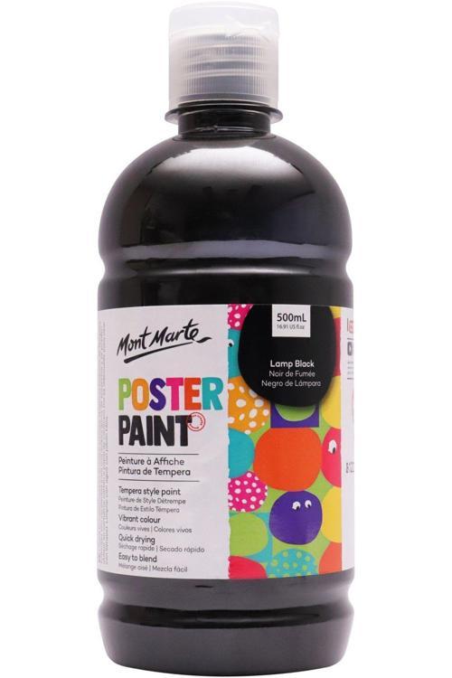 MM Poster Boyası 500ml - Lamp Black