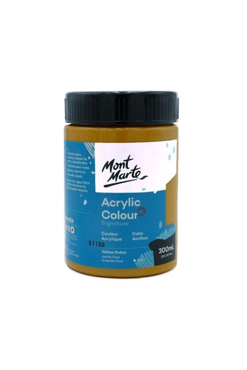 MM Akrilik Renkli Boya Signature 300ml - Yellow Ochre