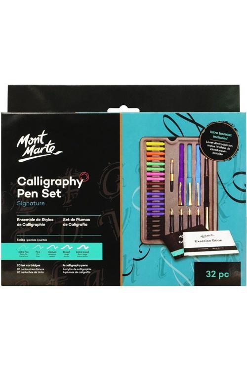 Mm Kaligrafi Kalemi Seti 32 Parça Signature