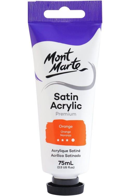 MM Premium Saten Akrilik 75ml - Orange