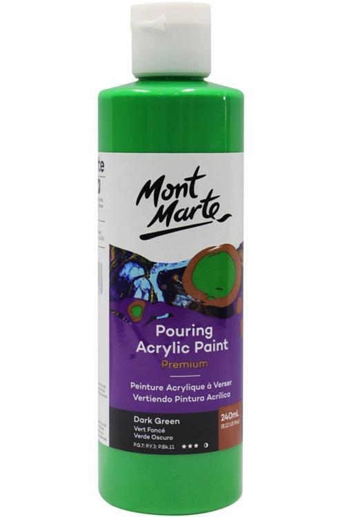 MM Dökme Akrilik Boya Premium 240ml - Dark Green