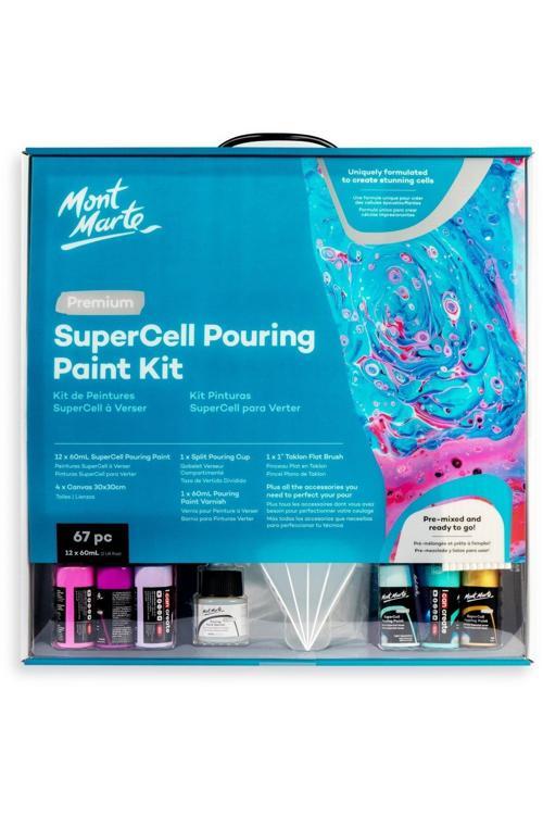 MM SuperCell Dökme Boya Seti Premium 67 Parça