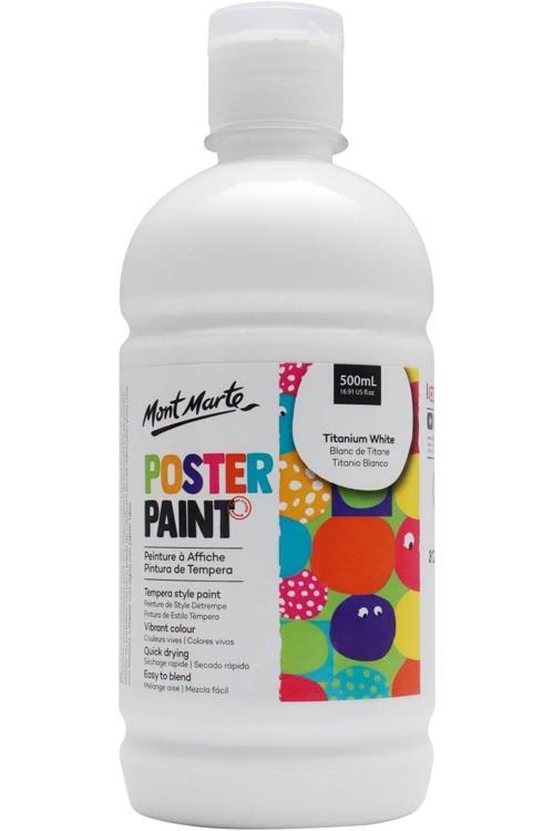 MM Poster Boyası 500ml - Titanium White