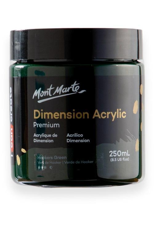 MM Premium Dimension Akrilik 250ml - Hookers Green Deep