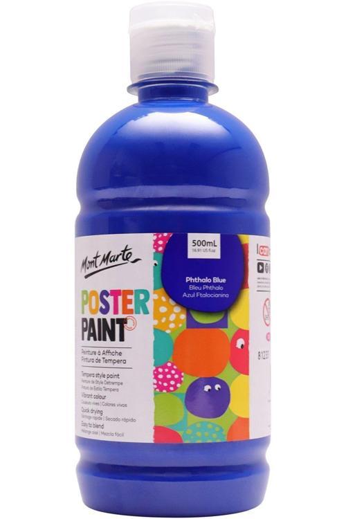 MM Poster Boyası 500ml - Phthalo Blue
