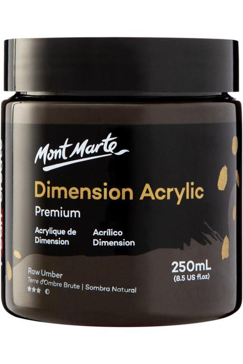 MM Premium Dimension Akrilik 250ml - Raw Umber