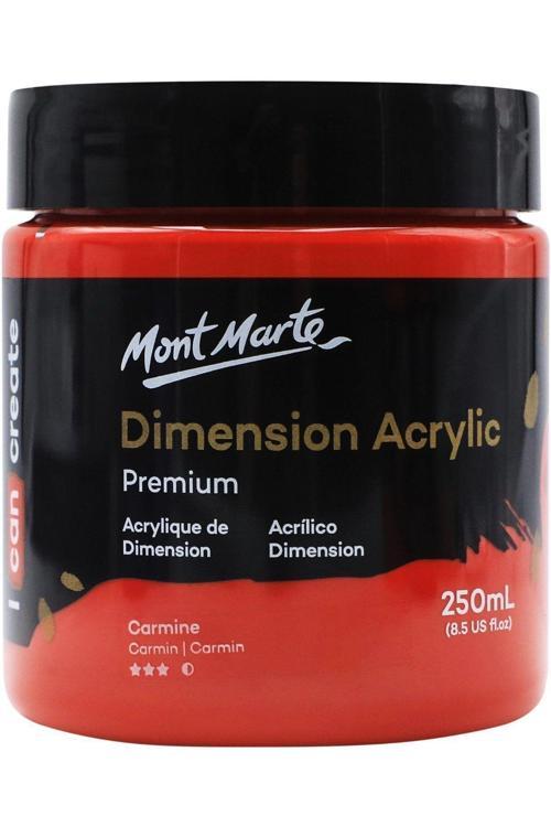 MM Premium Dimension Akrilik 250ml - Carmine