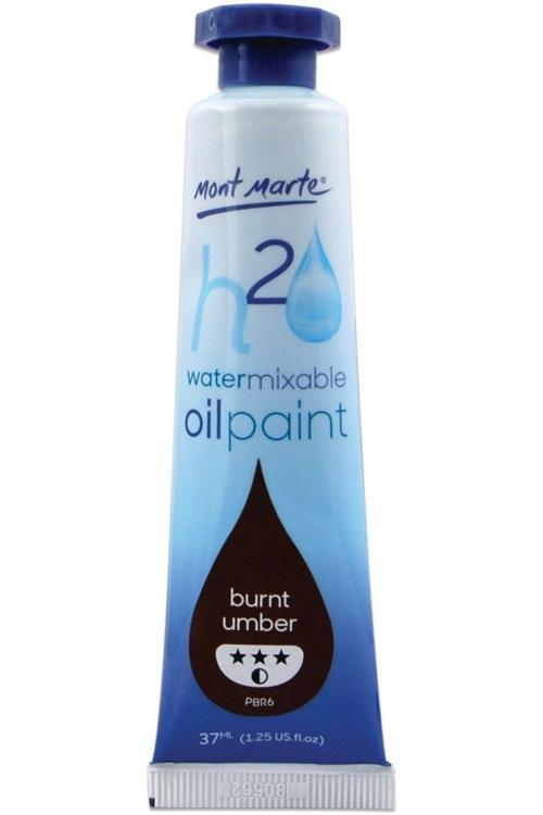 MM Suyla Karıştırılabilir Yağlı Boya 37ml - Burnt Umber
