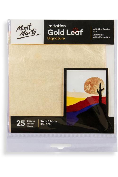MM Taklit Altın Yaprağı 14x14 cm 25 Sayfa
