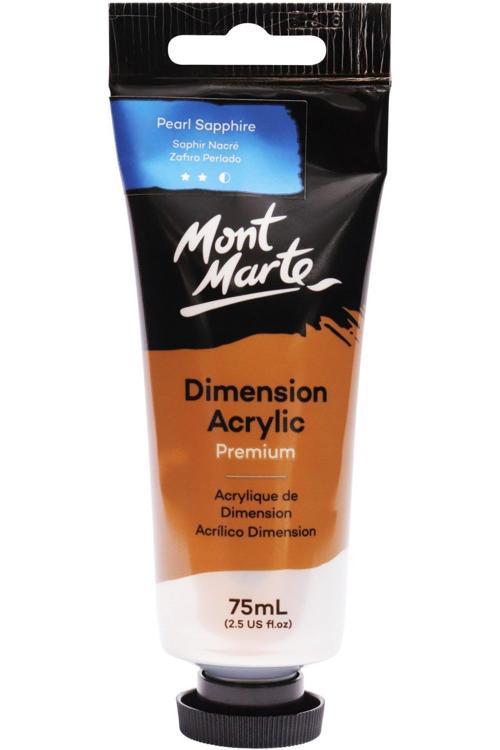 MM Premium Dimension Akrilik 75ml - Pearl Sapphire