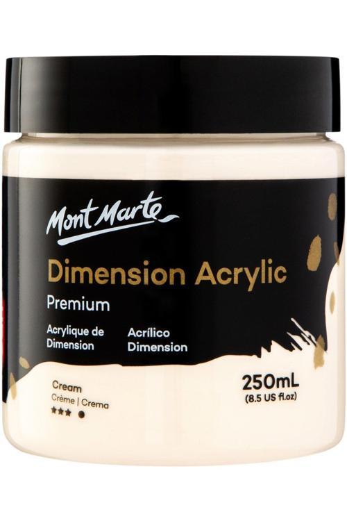 MM Premium Dimension Akrilik 250ml - Cream