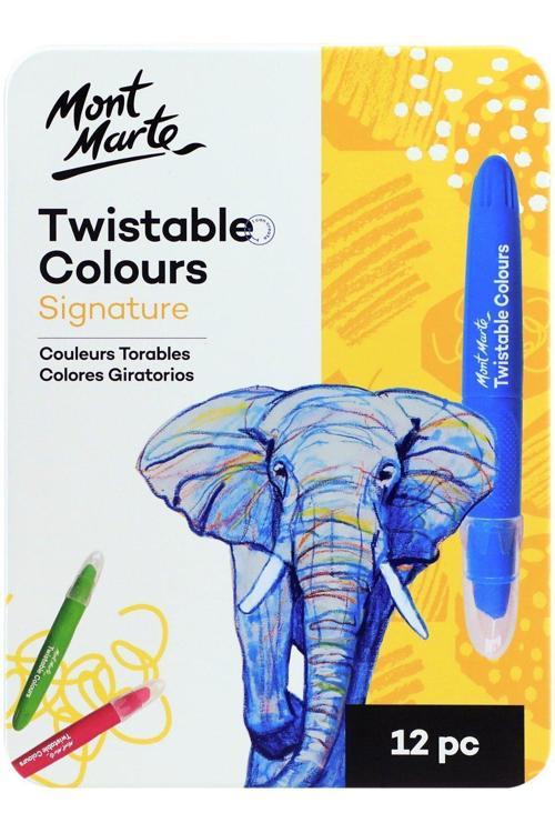 MM Döndürülebilir Renkler 12'li Teneke Kutu