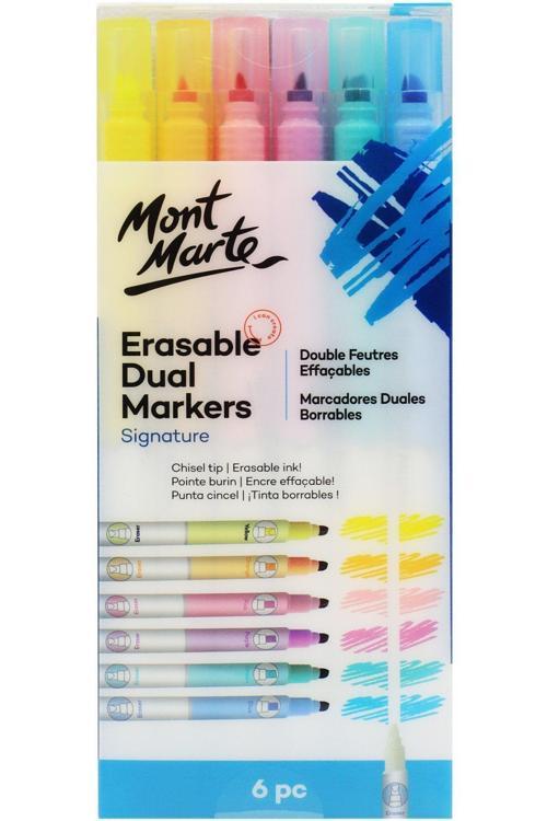 MM Silinebilir Çift Uçlu Marker 6'lı Signature