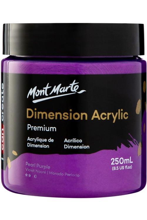 MM Premium Dimension Akrilik 250ml - Pearl Purple