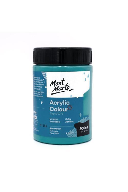 MM Akrilik Renkli Boya Signature 300ml - Agua Green