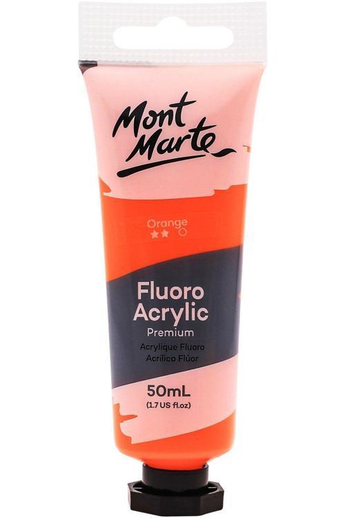 MM Premium Floro Akrilik Boya 50ml - Orange